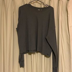 TNA Waffle Crew Boxy Longsleeve